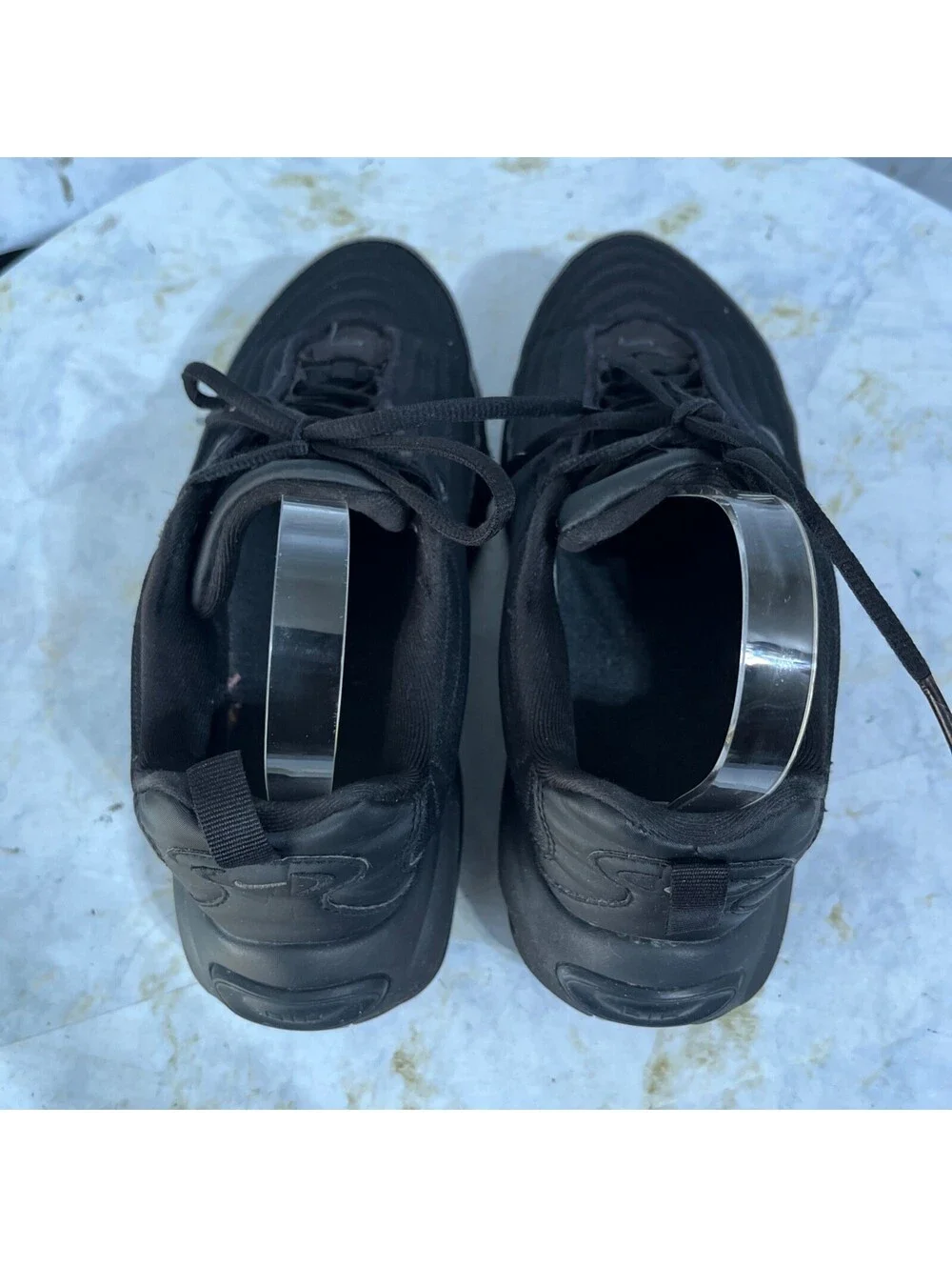 Nike Air Max Portal Womens Size 8.5 Running Shoes Black Athletic Trainer Sneaker